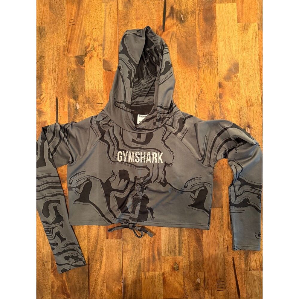 Gymshark marble hoodie coverup